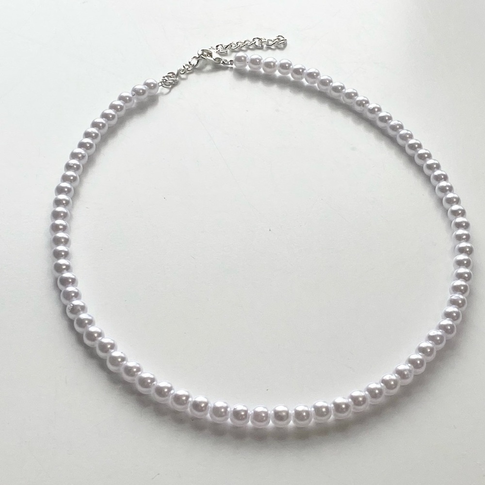 ❣︎ White pearl necklace ❣︎